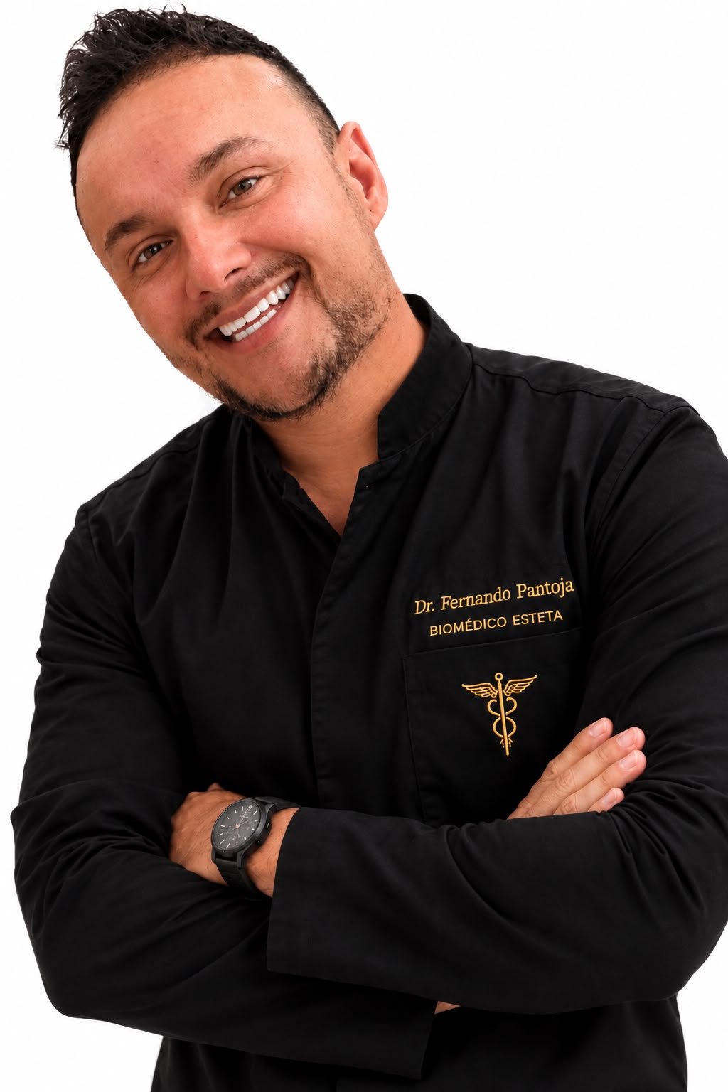 Dr. Fernando Pantoja no retrato profissional enviado